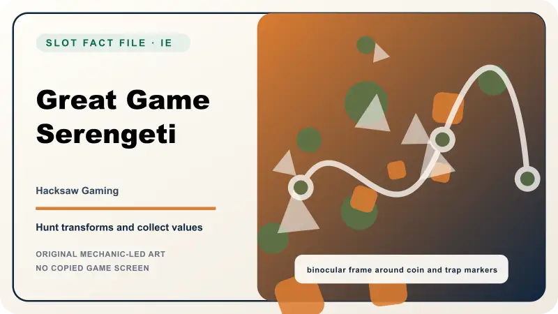 Great Game Serengeti: binocular frame around coin and trap markers