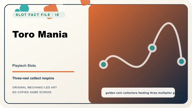 Toro Mania: golden coin collectors feeding three multiplier gauges